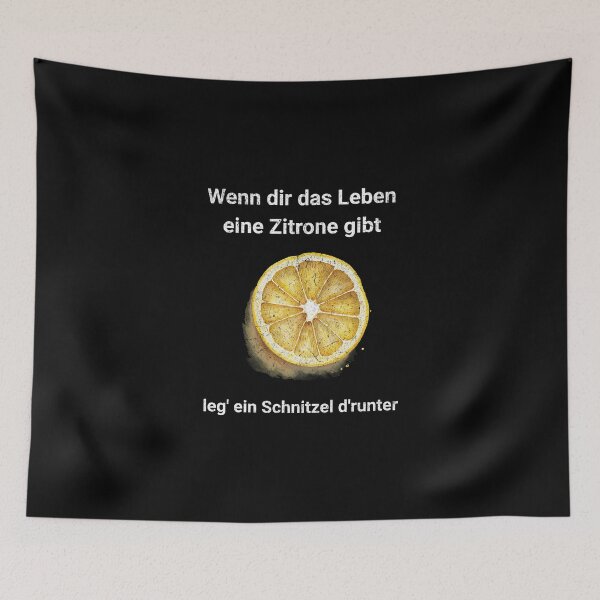 Item preview, When life gives you lemons, put a schnitzel under them. designed and sold by Pflugart.