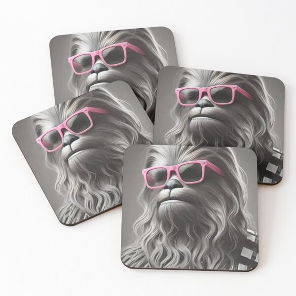 Item preview, “CHEW‑DRIP HYPERFUZZ — The Sunglass‑Savage Wookiee Who Breaks the Multiverse With Pure Vibe” designed and sold by Print Fiction.
