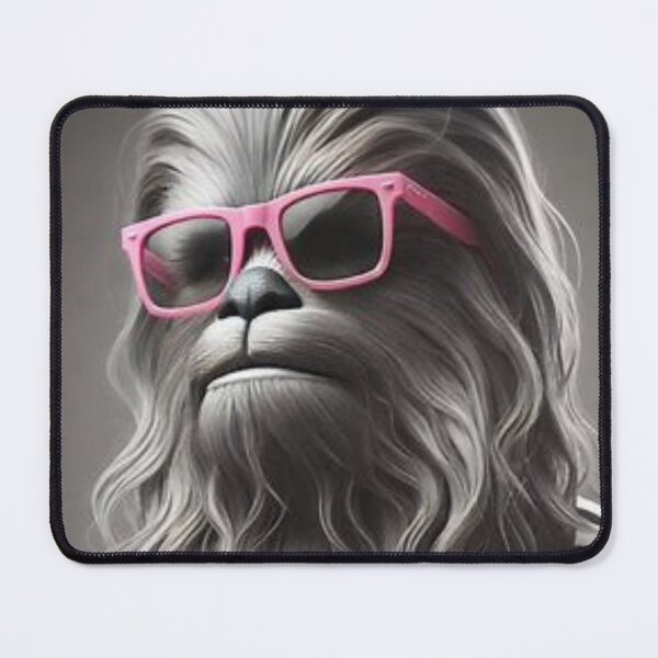 Item preview, “CHEW‑DRIP HYPERFUZZ — The Sunglass‑Savage Wookiee Who Breaks the Multiverse With Pure Vibe” designed and sold by Print Fiction.