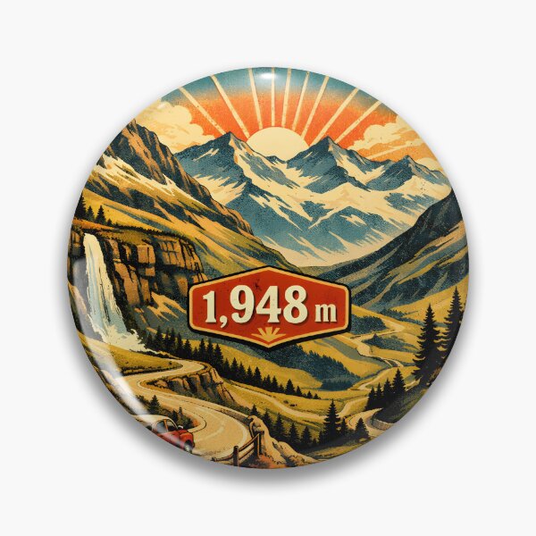 Artikelvorschau, Klausenpass-T-Shirt entworfen und verkauft von natzeroART.