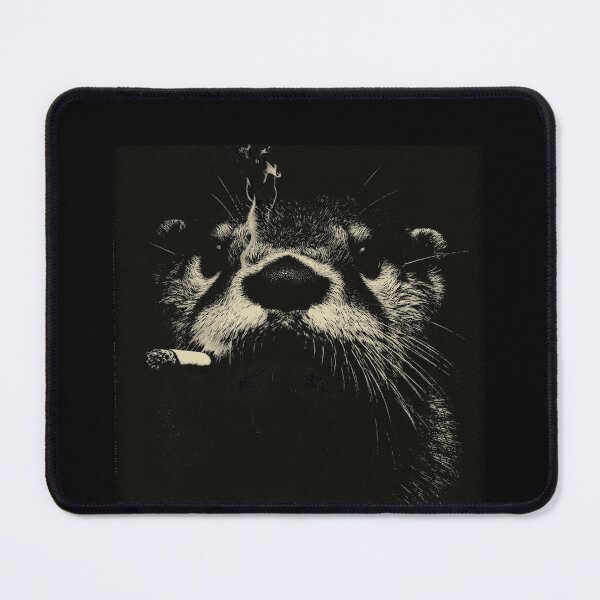 Item preview, Cool Otter Smoking Cigarette Low Key designed and sold by k3rstman1.