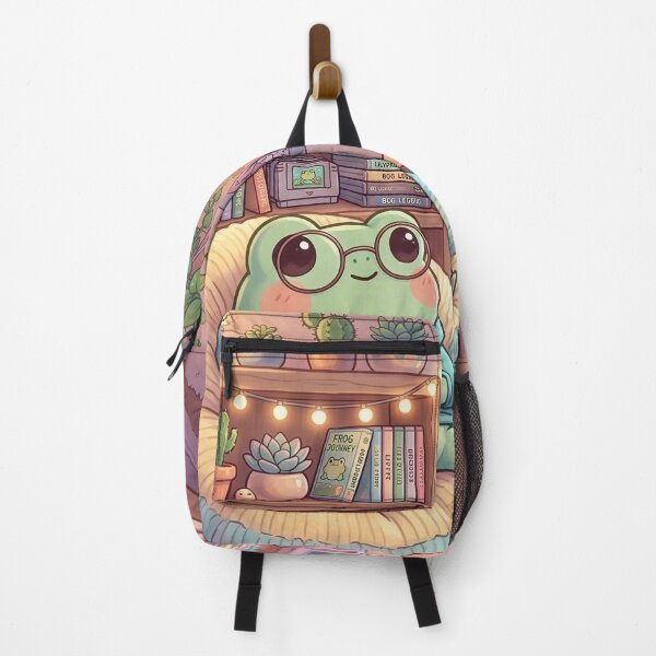 Item preview, Kawaii Frog Gamer Cozy Beanbag Aesthetic Gaming - T-Shirt & Stickers designed and sold by ZyxDes.
