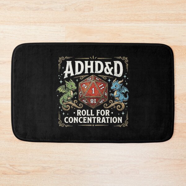 Item preview, ADHD And D Roll For Concentration designed and sold by JODYSMORGAN.