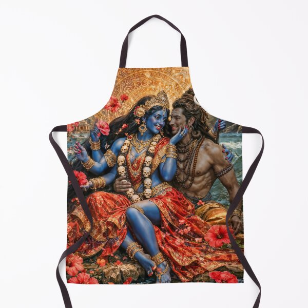 Item preview, Flame and Flowers, Kali and Shiva designed and sold by AliceWhiteDF.