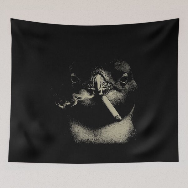 Item preview, Penguin Smoking Cigarette Edgy Low Key designed and sold by k3rstman1.