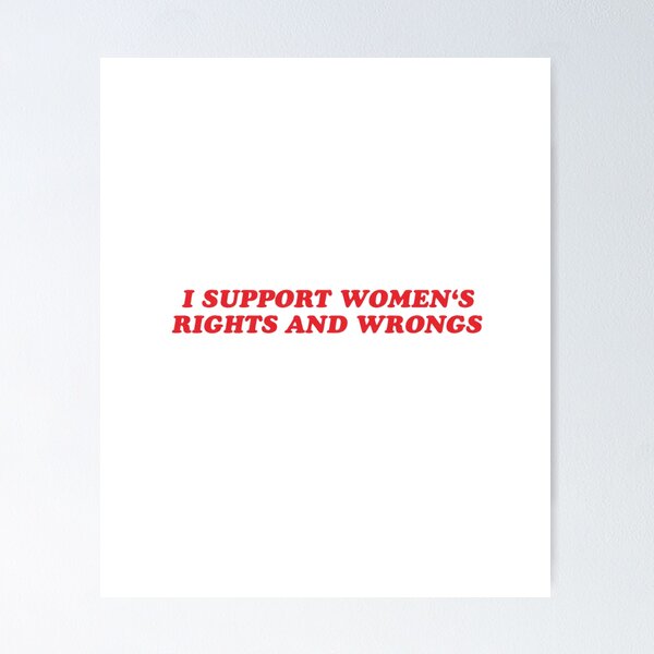 Item preview, I Support Women's Rights And Wrongs Baby, Feminism Baby, Y2K Retro Baby , Funny Feminist, Women designed and sold by shopmionmion.