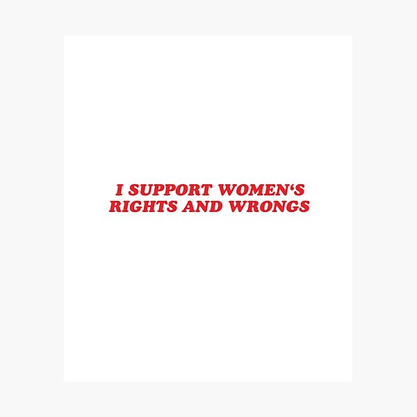 Item preview, I Support Women's Rights And Wrongs Baby, Feminism Baby, Y2K Retro Baby , Funny Feminist, Women designed and sold by shopmionmion.