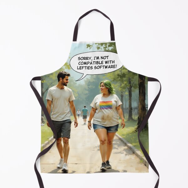 Item preview, Sorry, I'm Not Compatible with Lefties Software designed and sold by Huskyyy Designs.