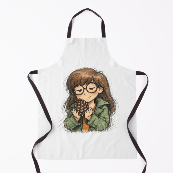 Item preview, DARIA MORGENDORFFER WITH PINE CONE designed and sold by LIS AND MELIVERSO.