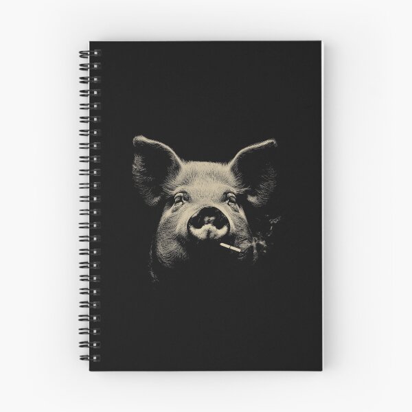 Item preview, Rebellious Pig Face Smoking Cigarette designed and sold by k3rstman1.