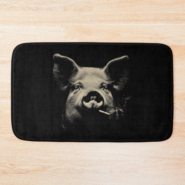 Item preview, Rebellious Pig Face Smoking Cigarette designed and sold by k3rstman1.