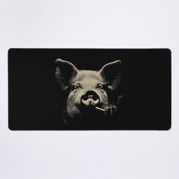 Item preview, Rebellious Pig Face Smoking Cigarette designed and sold by k3rstman1.
