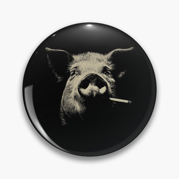 Item preview, Low Key Pig Face Smoking Cigarette designed and sold by k3rstman1.