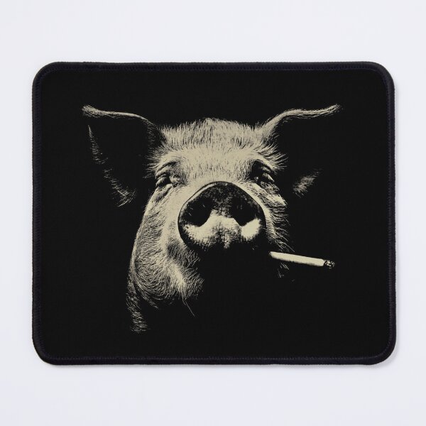Item preview, Low Key Pig Face Smoking Cigarette designed and sold by k3rstman1.