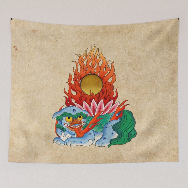 Item preview, The Mirror of Retribution: Up-gyeong's Sacred Reflection designed and sold by QamarART Paintings.