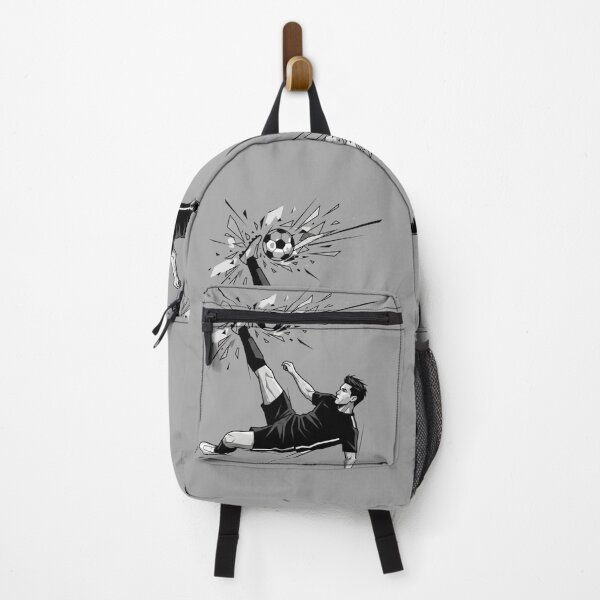 Item preview, Dynamic Soccer Bicycle Kick - Minimalist Geometric Sport Art designed and sold by Line & Shade.
