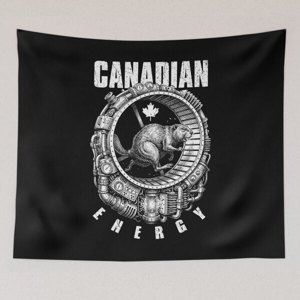 Item preview, Funny Canadian Beaver Energy Canada Maple Leaf Reactor designed and sold by GrandeDuc.