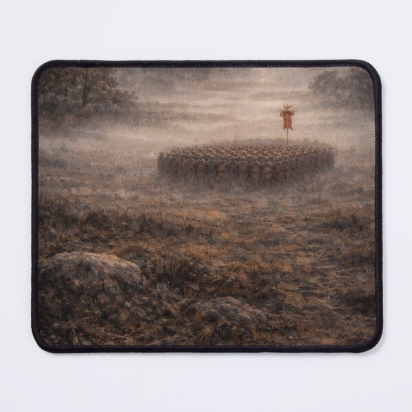 Item preview, Silent Conquest at Dawn | Impressionist Roman Legion Formation in Ancient Britain | Historical Fine Art Wall Print designed and sold by Element Horizon Studio.