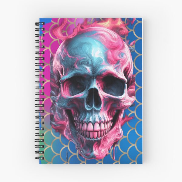 Item preview, Kaleidoscope Soul - Intricate Colorful Pattern Skull designed and sold by Mini Pixel Perfect Co..