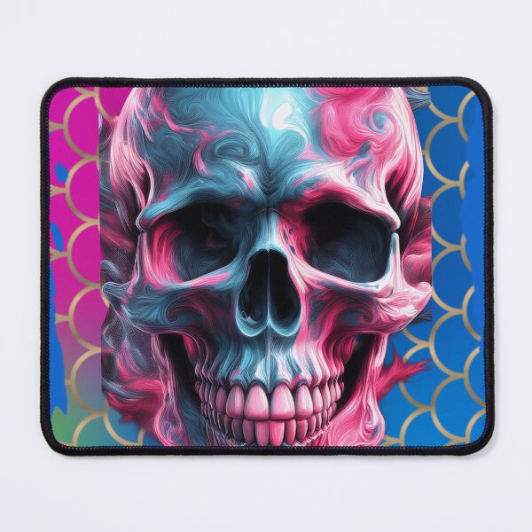 Item preview, Kaleidoscope Soul - Intricate Colorful Pattern Skull designed and sold by Mini Pixel Perfect Co..