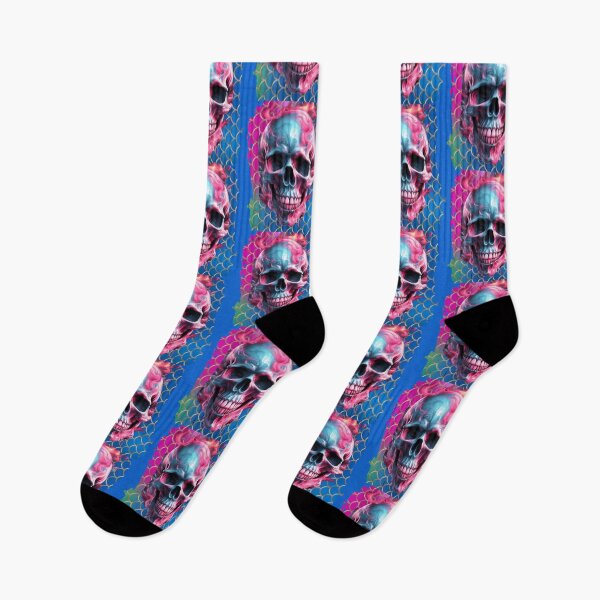 Item preview, Kaleidoscope Soul - Intricate Colorful Pattern Skull designed and sold by Mini Pixel Perfect Co..