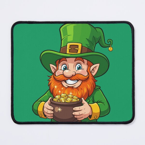 Item preview, A Bright Cheerful Cartoon Leprechaun designed and sold by taiche.