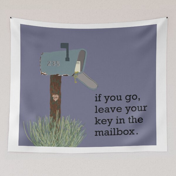 Item preview, never shout never mailbox  designed and sold by Dqylily .