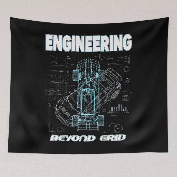 Item preview, ENGINEERING BEYOND GRID good for race engineers and racing teams but also motorsport fans designed and sold by Jt41.