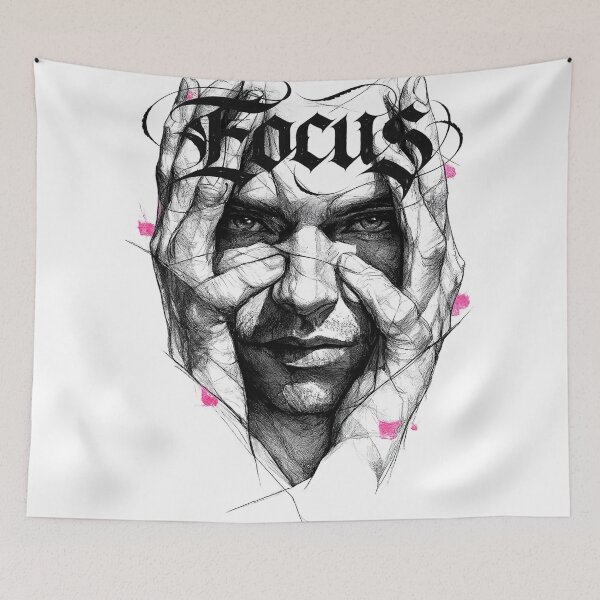 Item preview, Focus Modern Art Graphic Design designed and sold by mateodamadi.