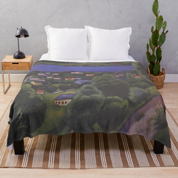 Item preview, Landscape on the Teggernsee with a reading man designed and sold by SharonTheFirst.
