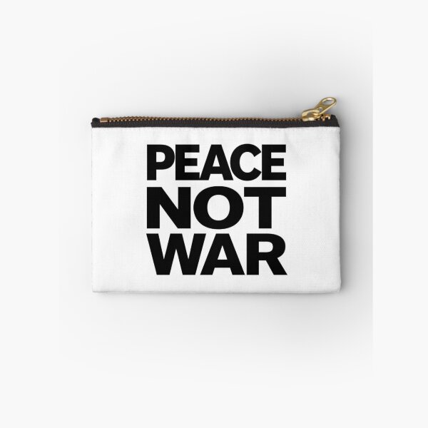 Item preview, Peace Not War Bold Minimalist Typography Design designed and sold by InnerJoySpace.