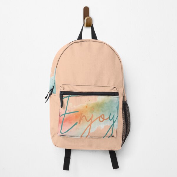 Item preview, Enjoy – Minimal Positive Quote Design designed and sold by UnglaublichGut.