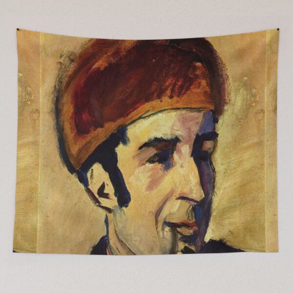 Item preview, Portrait of Franz Marc designed and sold by SharonTheFirst.