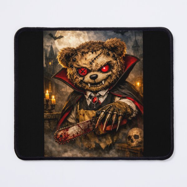 Item preview, Death Bear as mashup with Dracular and Chainsawman with Freddy Krueger claws designed and sold by Gunnar Hermansen.
