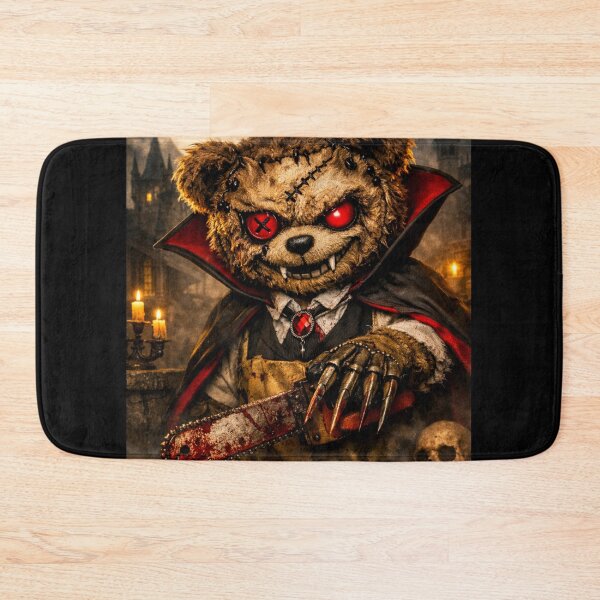 Item preview, Death Bear as mashup with Dracular and Chainsawman with Freddy Krueger claws designed and sold by Gunnar Hermansen.