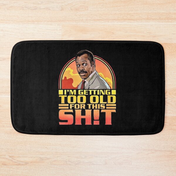 Item preview, Retro portrait “I’m Getting Too Old for This Sh!t” – Stylized vintage sunset illustration designed and sold by Wawan35200.
