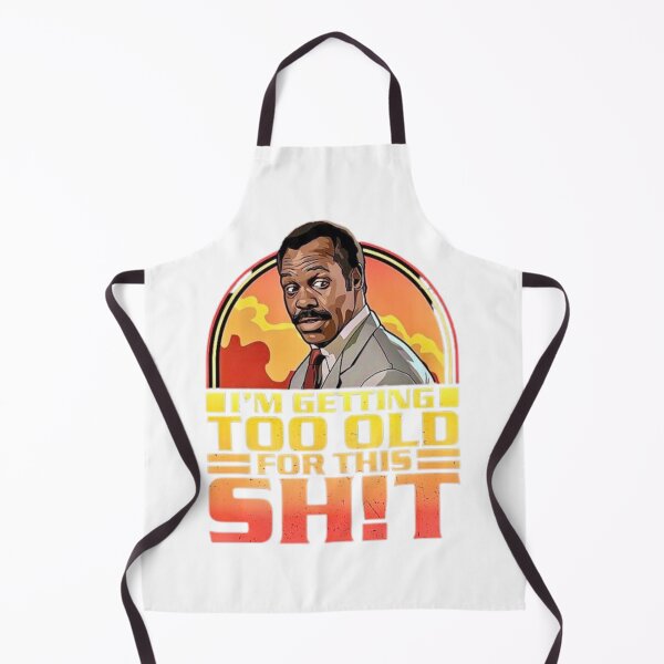 Item preview, Retro portrait “I’m Getting Too Old for This Sh!t” – Stylized vintage sunset illustration designed and sold by Wawan35200.