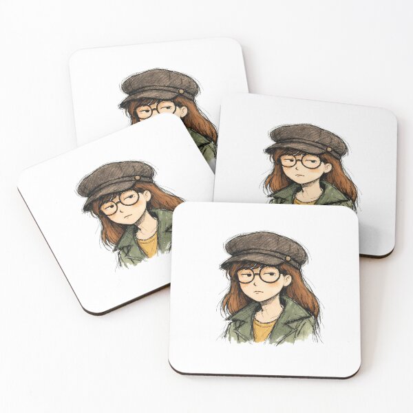 Item preview, DARIA MORGENDORFFER WITH BAKER BOY CAP designed and sold by LIS AND MELIVERSO.