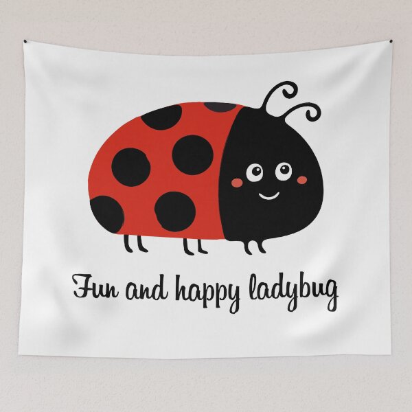 Item preview, Fun and happy ladybug designed and sold by LOVEARTDESIGN.