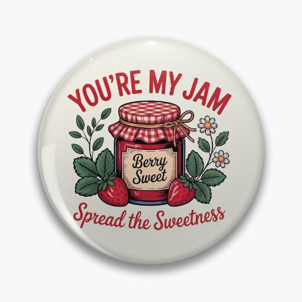 Item preview, You`re My Jam - Spread The Sweetness Vintage Cottagecore Typography Design designed and sold by Verycutethings.