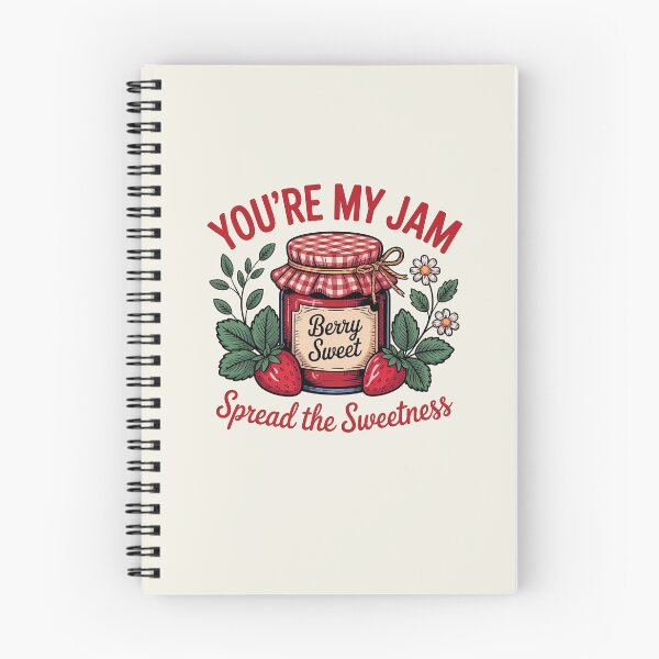 Item preview, You`re My Jam - Spread The Sweetness Vintage Cottagecore Typography Design designed and sold by Verycutethings.