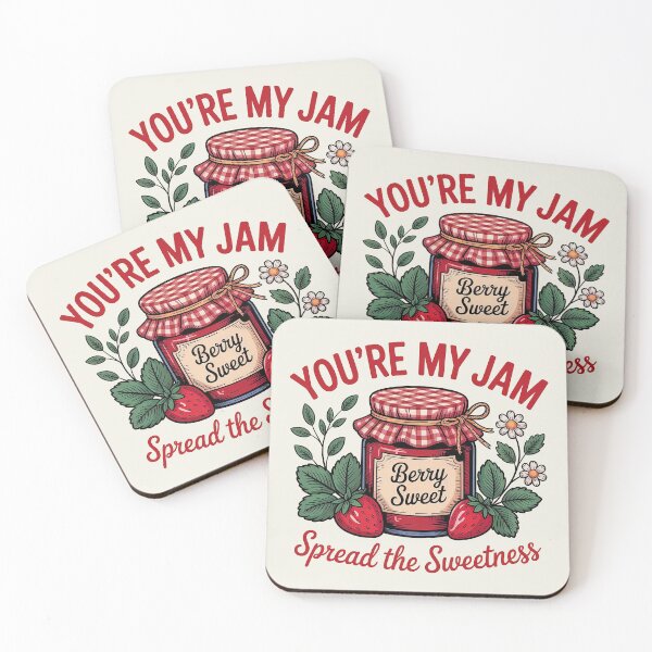 Item preview, You`re My Jam - Spread The Sweetness Vintage Cottagecore Typography Design designed and sold by Verycutethings.