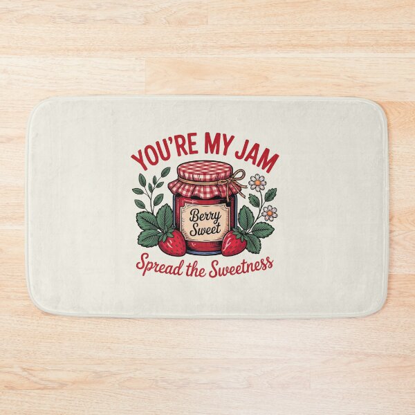 Item preview, You`re My Jam - Spread The Sweetness Vintage Cottagecore Typography Design designed and sold by Verycutethings.