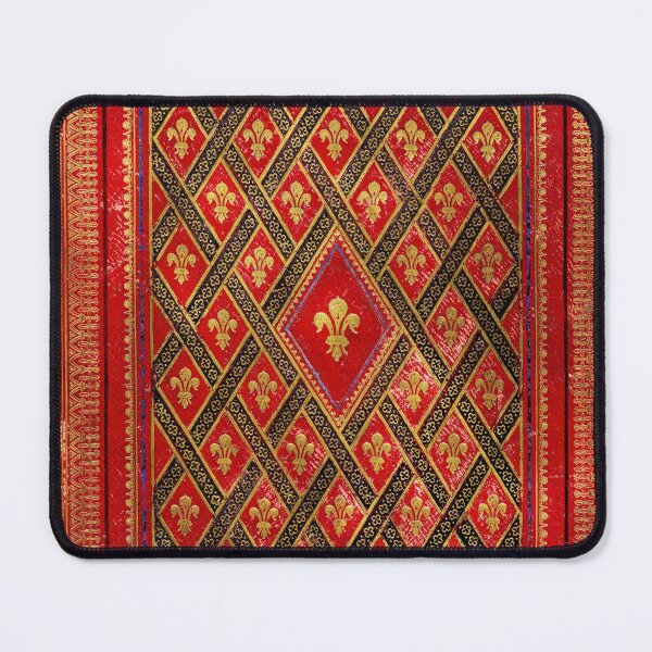 Item preview, 1860 Victorian Red Leather album with fleur de lys designed and sold by Classical Weasel.