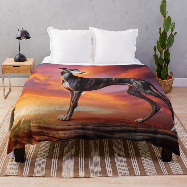 Item preview, Greyhound Sunset – Elegance in Motion designed and sold by Dogandesighn.
