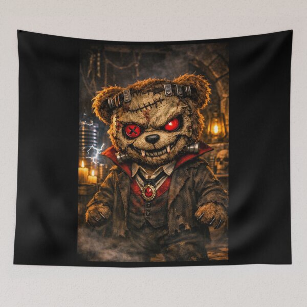 Item preview, Death bear Dracular as Frankenstiens Monster designed and sold by Gunnar Hermansen.