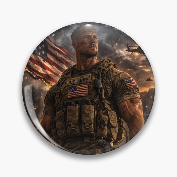 Item preview, Unbreakable Resolve: American Warrior designed and sold by bekarts.