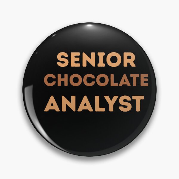 Item preview, Senior Chocolate Analyst Easter Humor designed and sold by GentleStudio.