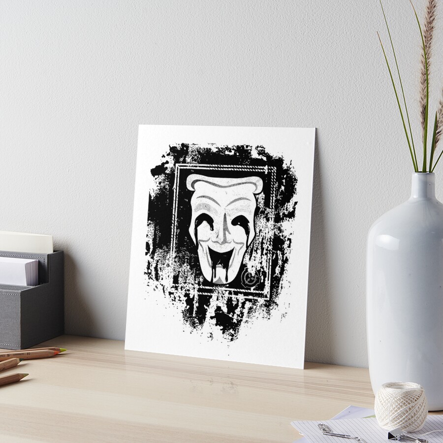 SCP-035 : Possessive Mask Framed Art Print for Sale by TheVolgun