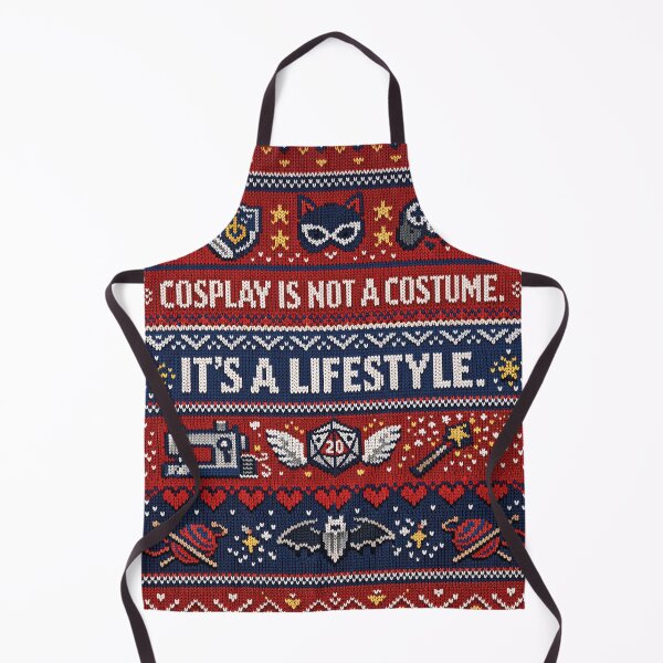 Item preview, Cosplay is a lifestyle. Funny saying. Knitting pattern. designed and sold by Mauswohn.